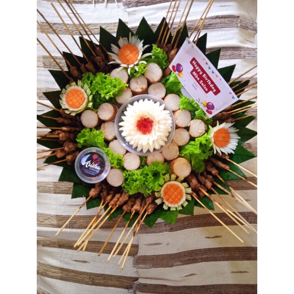 

Tumpeng Sate Ayam