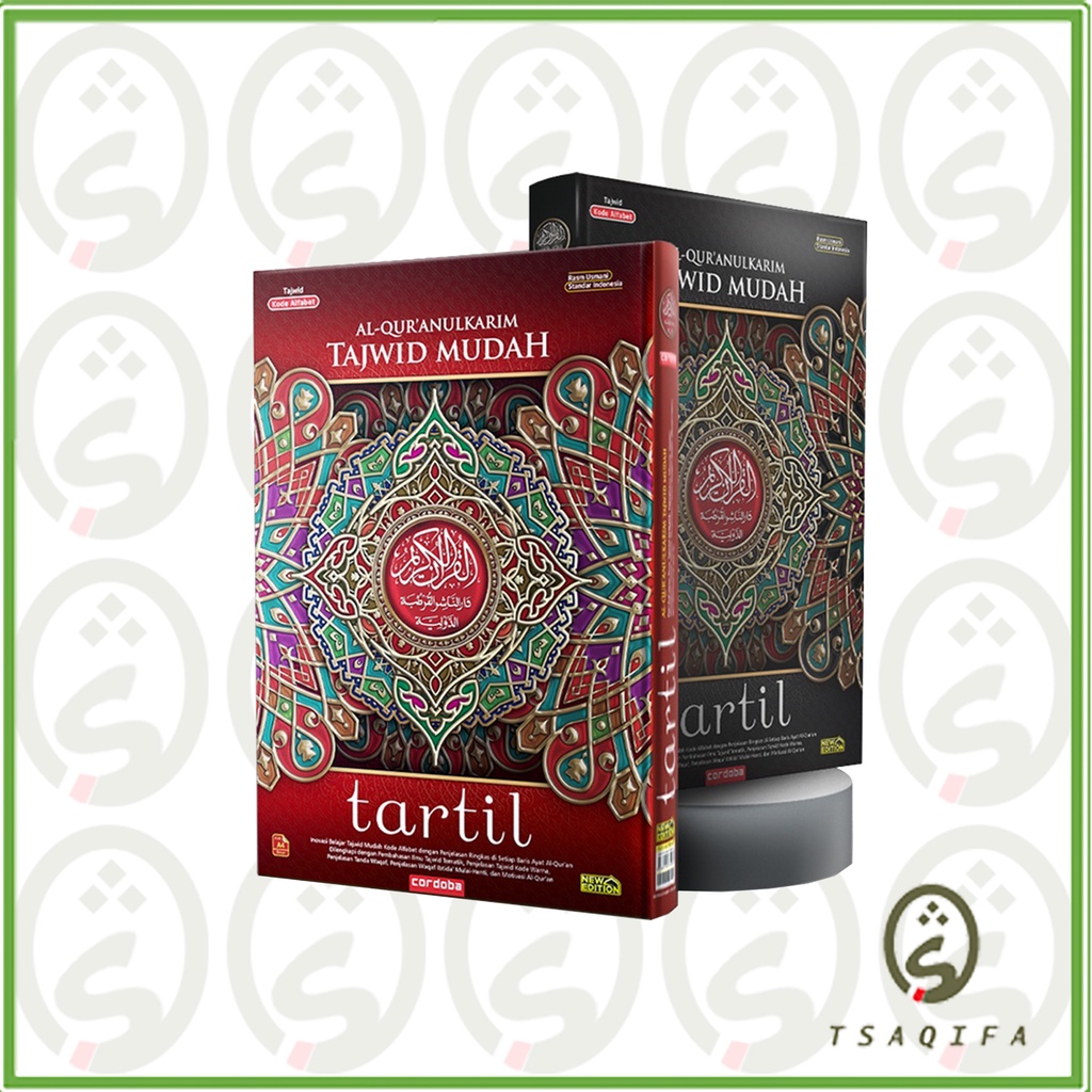 Al Quran Tajwid Mudah TARTIL A4 HC Waqaf Ibtida Penerbit Cordoba Al Quran Waqaf Ibtida Besar A4 HC