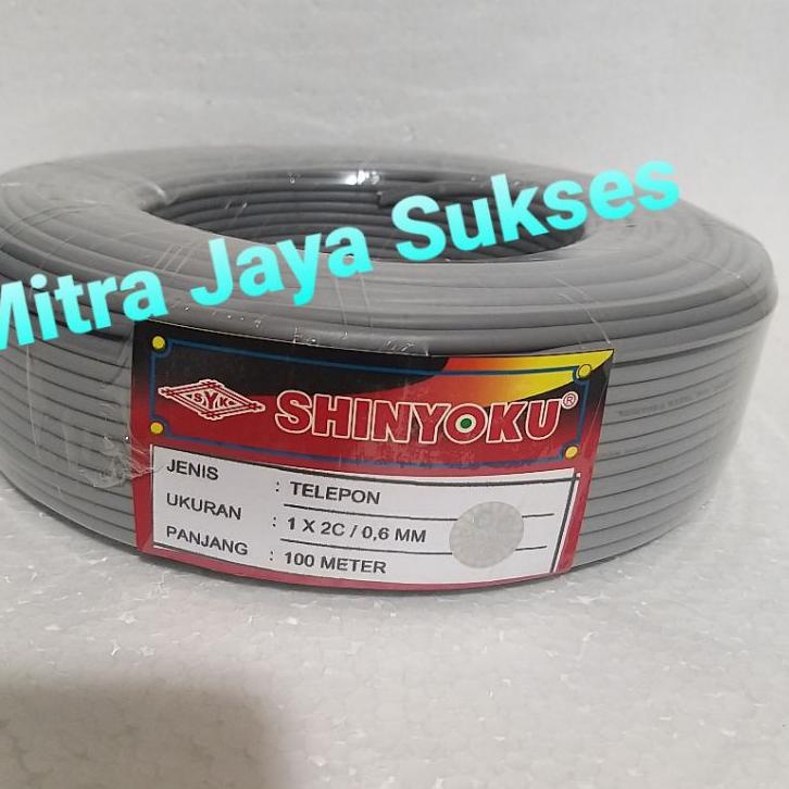 Depan1 Kabel Telepon SHINYOKU Isi 2 Kabel Tweeter Walet