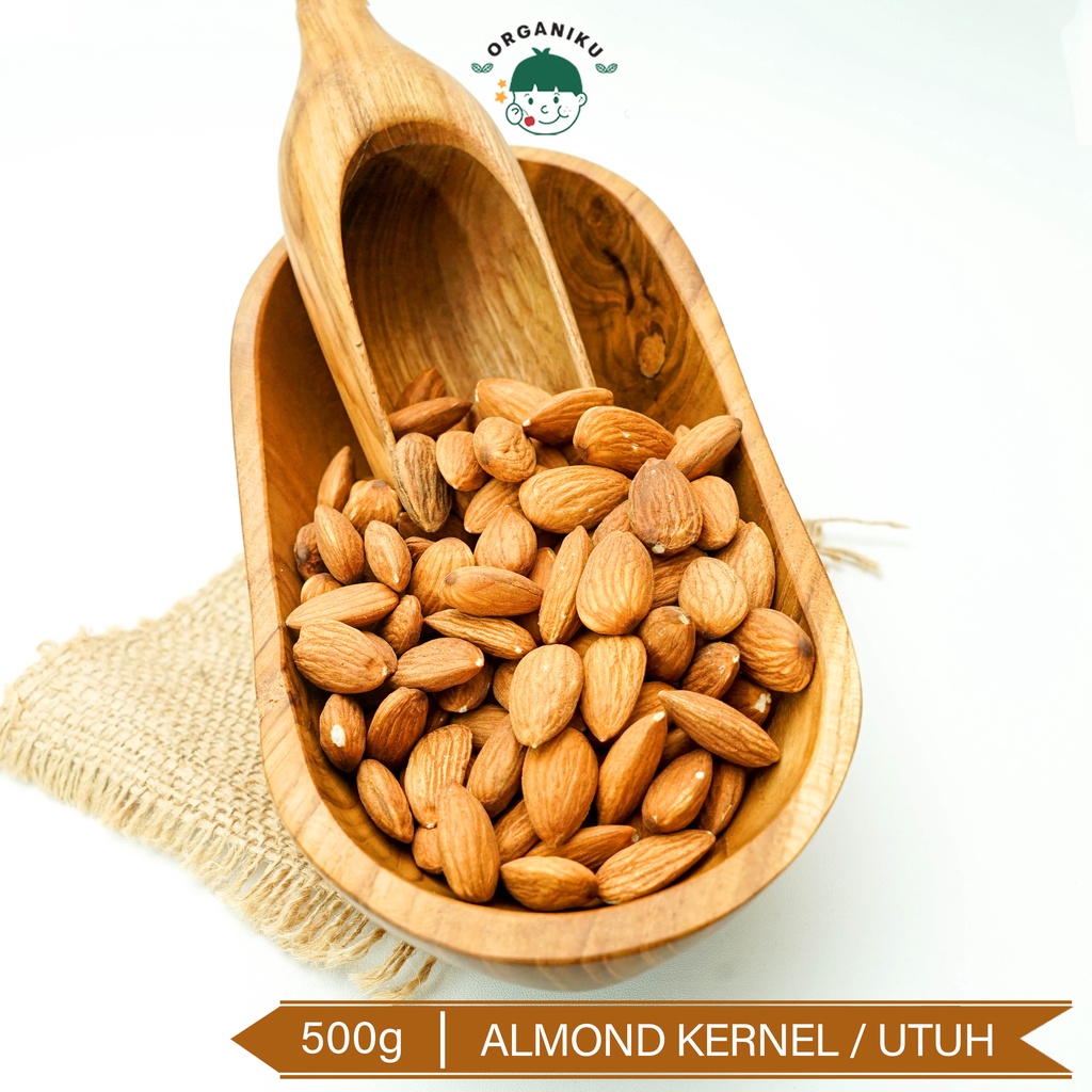 

Almond Kernel / Kacang Almond Utuh / Almond Whole 500g