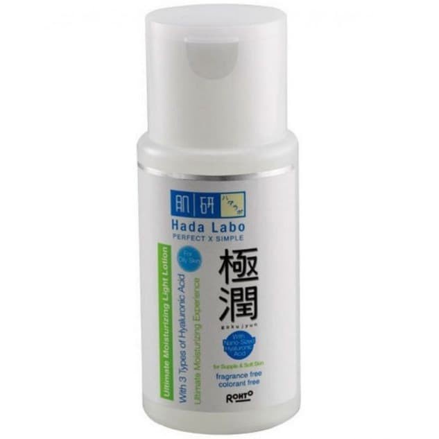 Toner Hada LaboGokujyun Ultimate Moisturizing Light Lotion 100ml Garis Hijau
