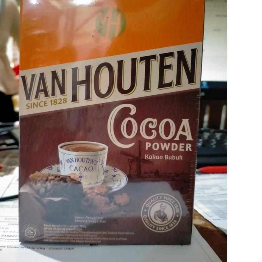

Termurah[KF7]-Cokelat - Chocolate Bubuk Van Houten 180gr - Houten