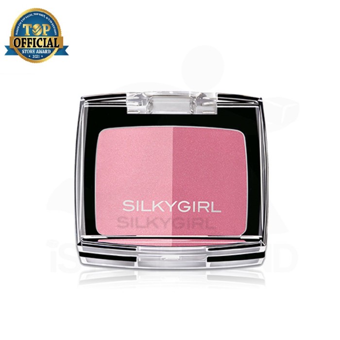 SILKYGIRL Shimmer Duo Blusher 03 Rose Petal