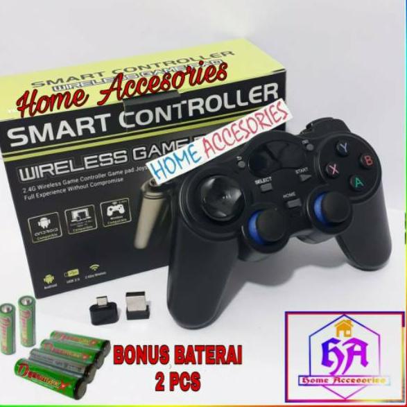 Promo Meriah STICK STIK PS PC WIRELESS UNTUK ANDROID TABLET TV BOX SMART TV LAPTOP PC/Gamepad Wirele
