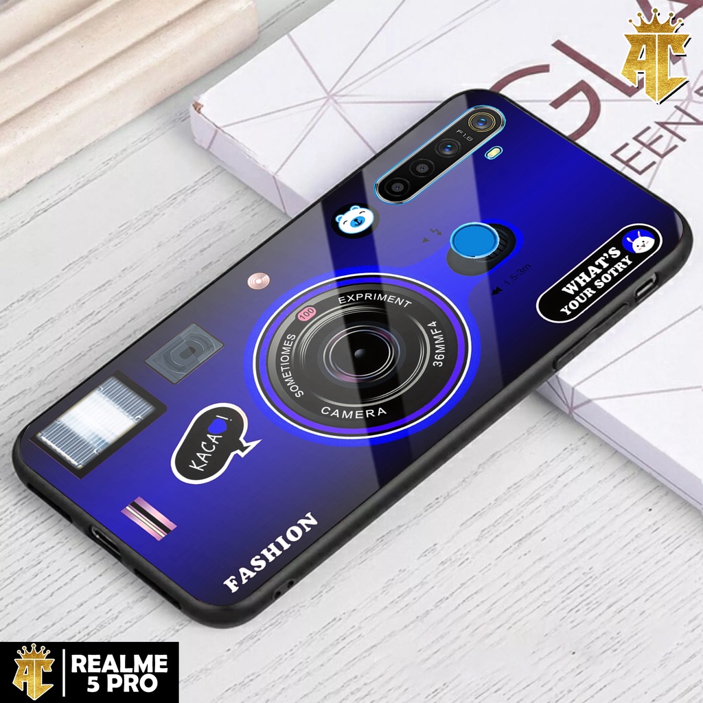 Case Realme 5 Pro - Casing Realme 5 Pro Terbaru 2021 AERO CASE [ CAMERA ] Silikon Realme 5 Pro -  Ca