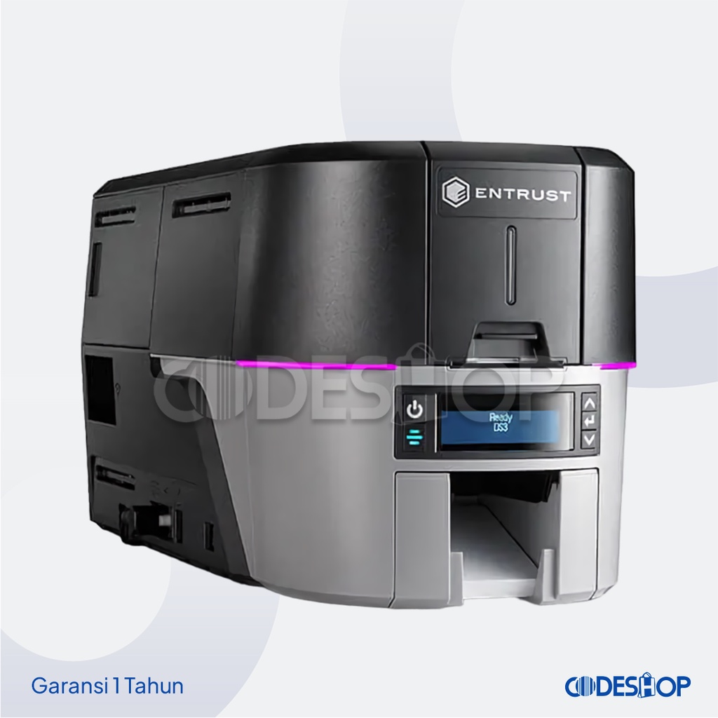 Sigma DS3D ID Card Printer Cetak Kartu Dua Sisi (300 DPI)