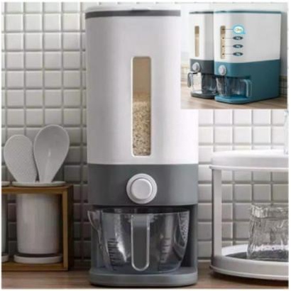 Dispenser Beras Rice Box Tempat Penyimpanan Beras Otomatis