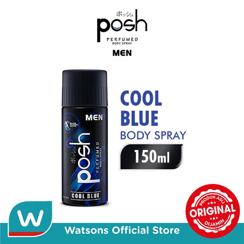 Posh Body Spray Men Cool Blue 150ML
