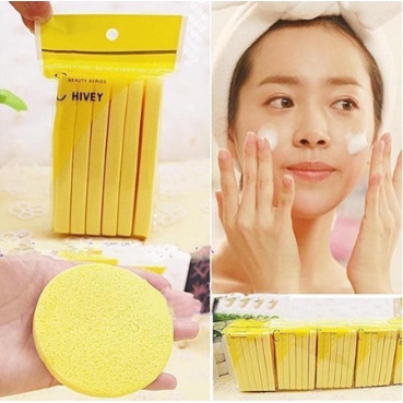 Sponge Kentang Facial / Spons Facial Stick / Spons Cuci Muka / Spons