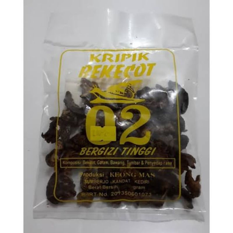 Keripik Bekicot 02 cap Keong Mas Asli kediri