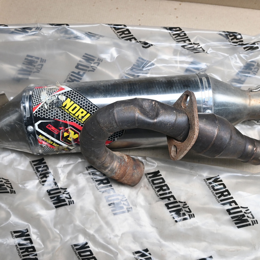 Knalpot Norifumi NF KLX 150 Bekas