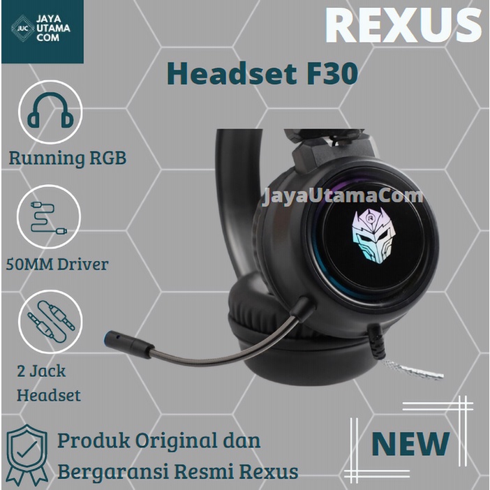 Rexus Headset Gaming Vonix F30 Original