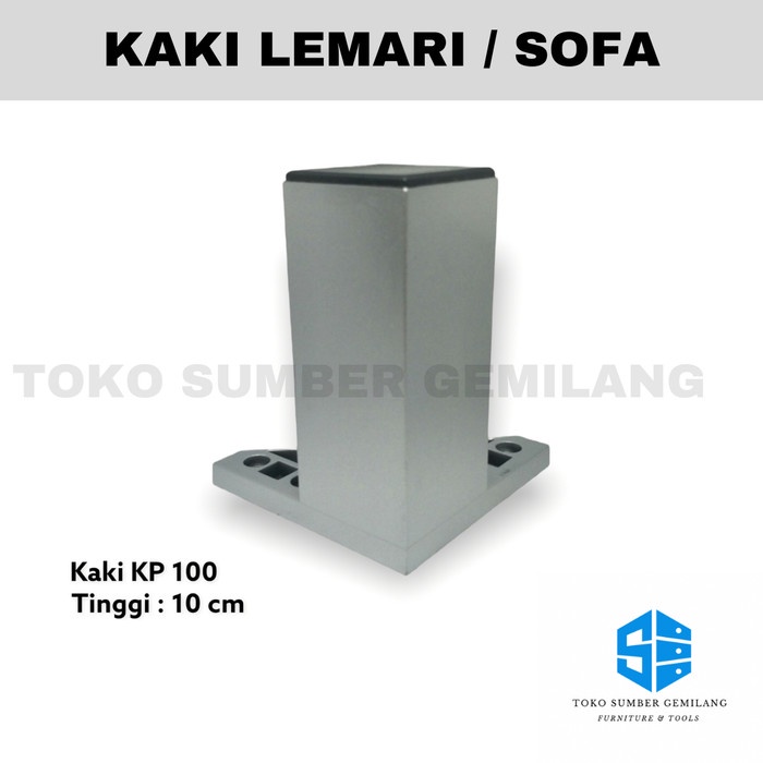 Kaki Lemari / Kaki Sofa / Kaki Lemari Plastik / KP 100
