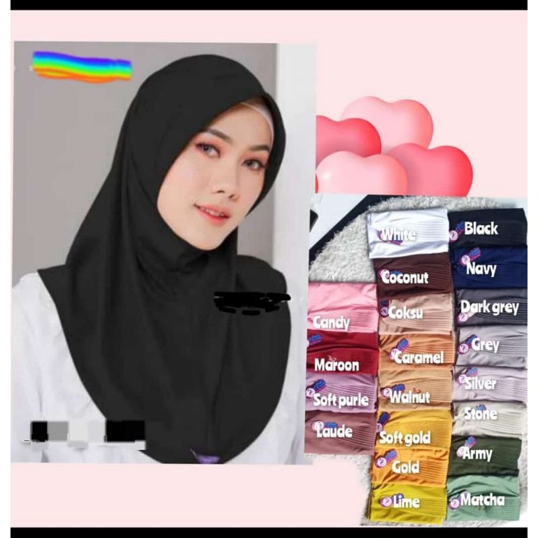 hijab sport menutup dada