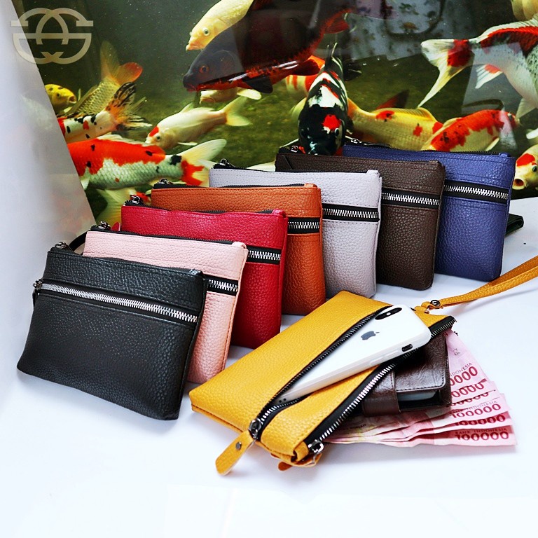 DOMPET Papirut wallet 2 res Fashion 01-6605 Dompet HP Wanita Murah Multifungsi  grosir ANDIN THR