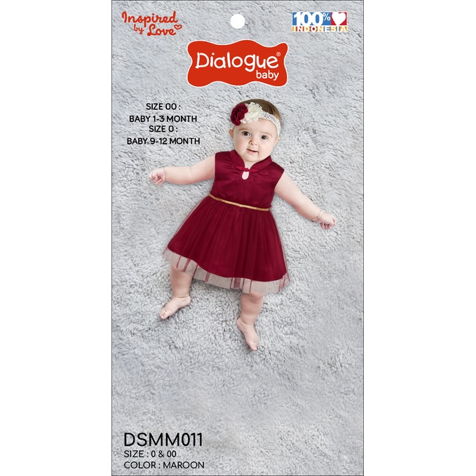 Dialogue Baby Dress Special Moment DSMM0 - Gaun Bayi