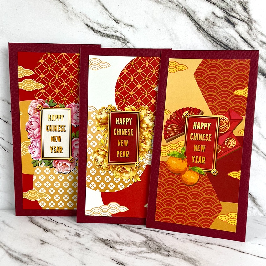 

Amplop Angpao Imlek 2025 Shio Ular - Money Envelope CNY Snake motif Traditional
