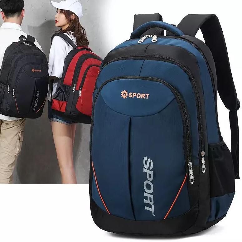 Ready Stock [Gratis Mini Gold] JS_Tas Pria ZB RDN 069 Distro Raindoz Bandung Ransel Punggung Backpac