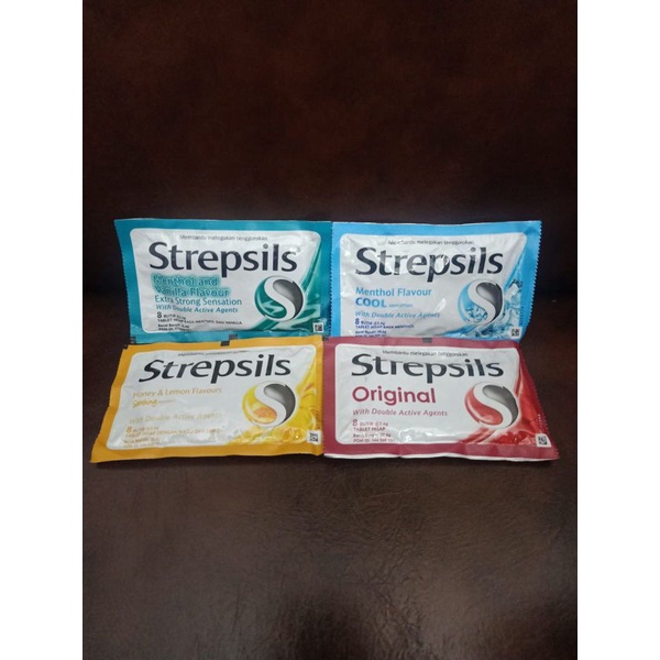 

HALAL Strepsils Permen Pelega Tenggorokan 8s