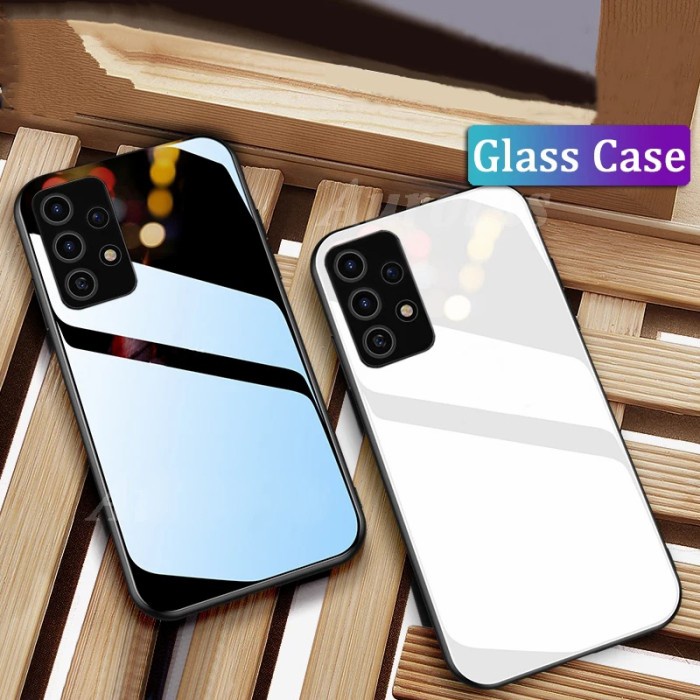 Casing Samsung Galaxy A33/A53/A73 5G GlassCase TPU Silicone Shockproo