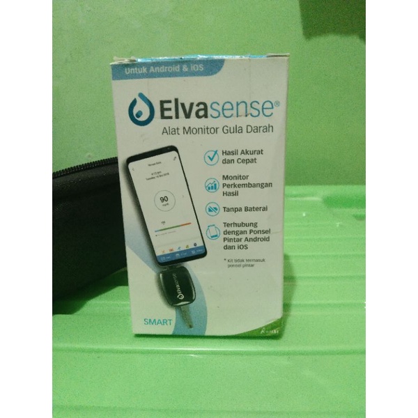 Elvasense Alat Monitor Gula Darah