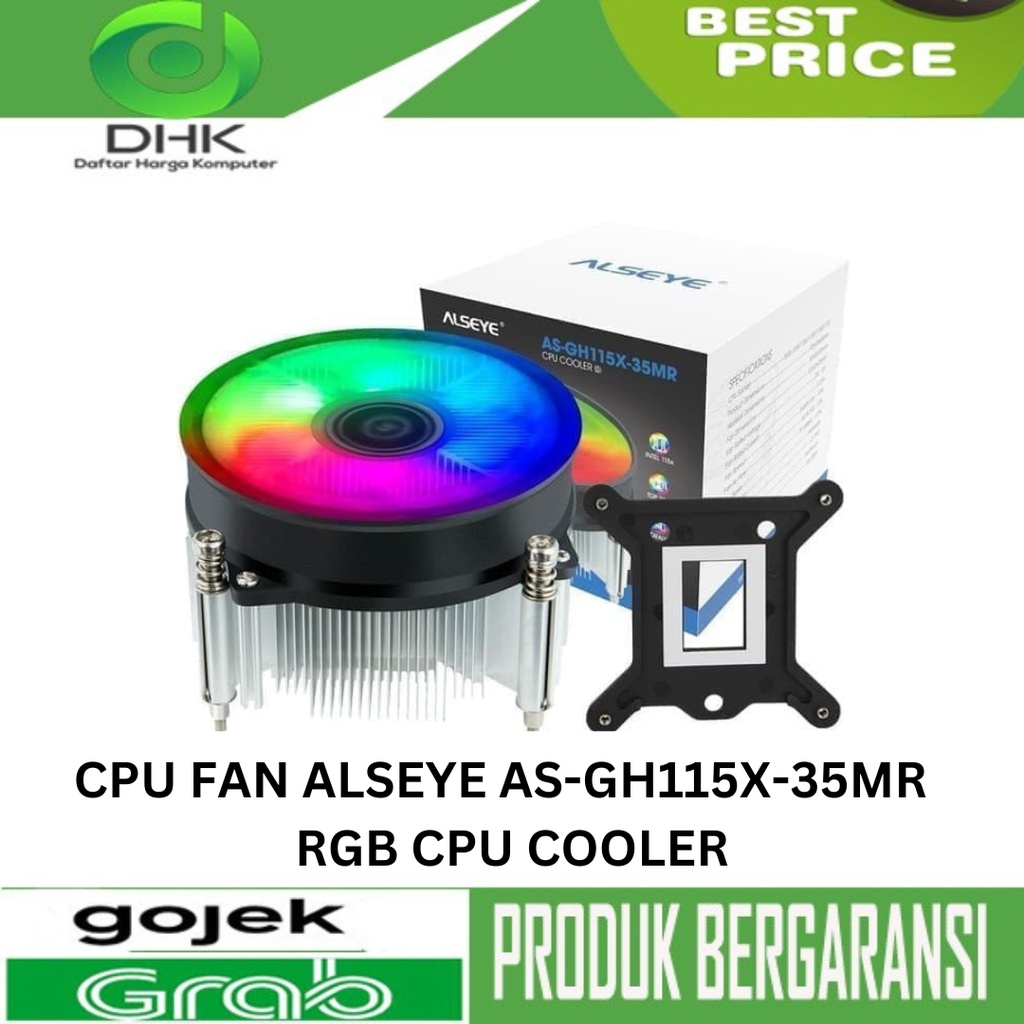 CPU FAN ALSEYE AS-GH115X-35MR - RGB CPU COOLER / FAN PROCESSOR