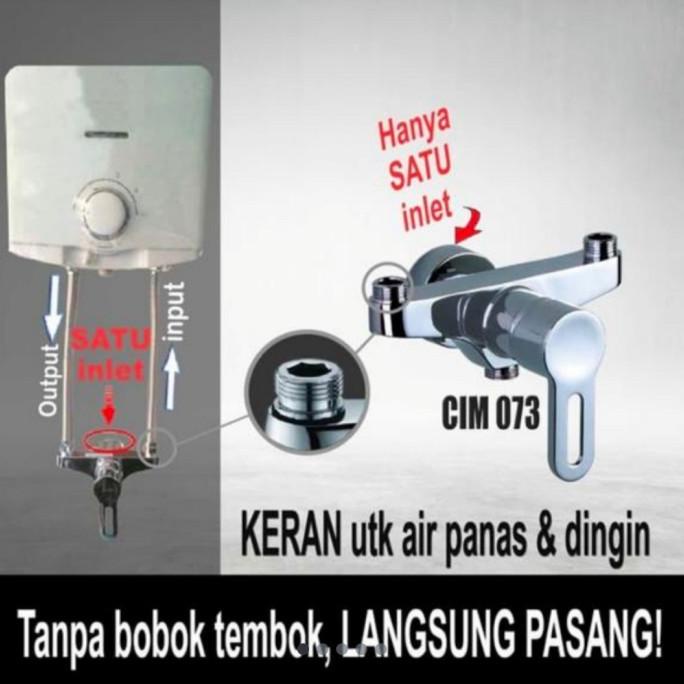 KRAN AIR PANAS DINGIN TANPA BOBOK MERK CELLO CIM 073