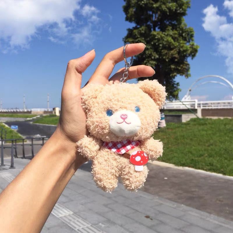 SearPlaid Kelinci Beruang Liontin Keren Manis Lucu Kreatif Boneka Mahasiswa Beberapa Sekolahnya Mo00