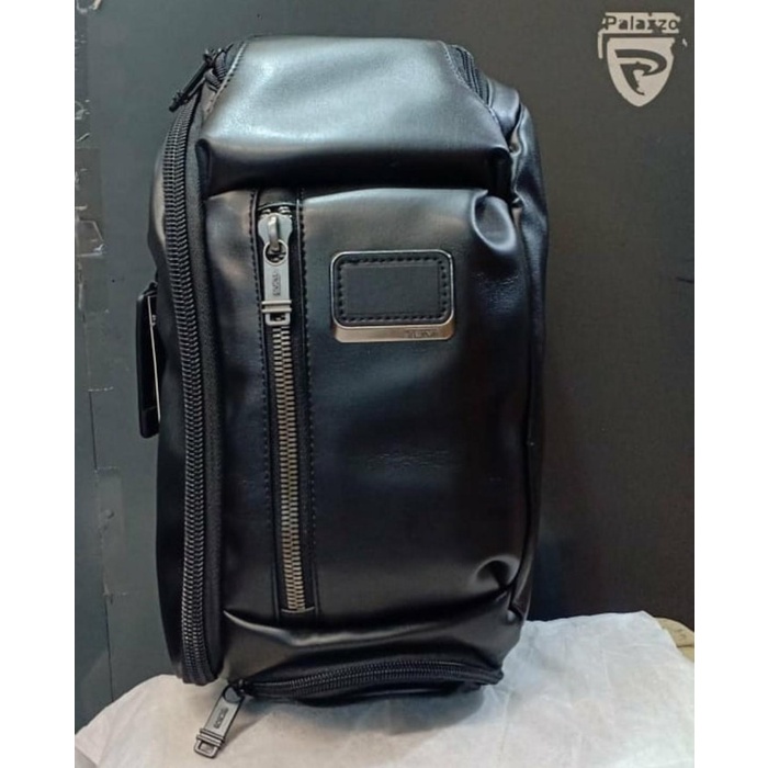 Produk Terbaru Tas Tumi Alpha Bravo Kelley Original Leather Selempang Pria Sling Bag