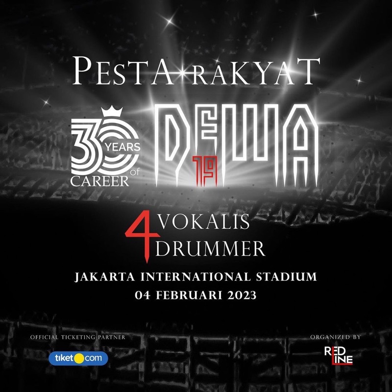 Tiket Dewa 19 JIS, 04 Februari 2023