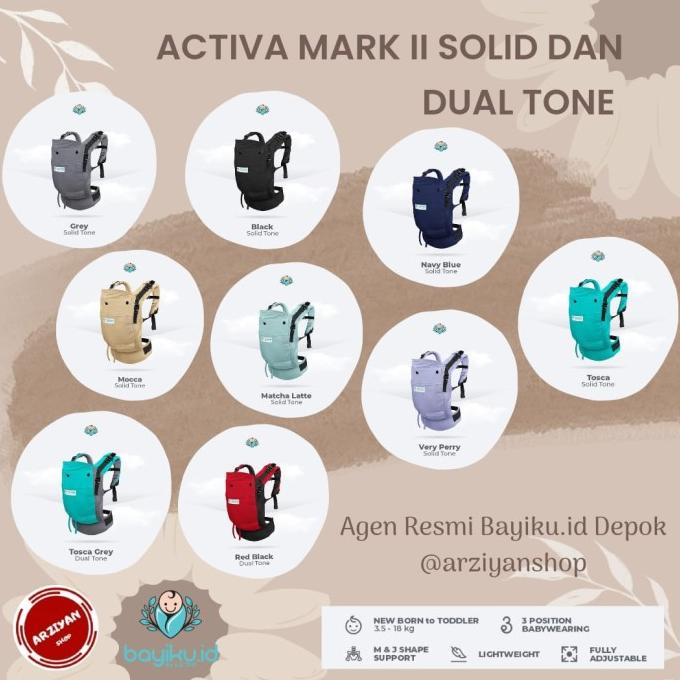 Activa Mark II / Activa Mark 2 Solid dan Dual Tone by bayiku.id