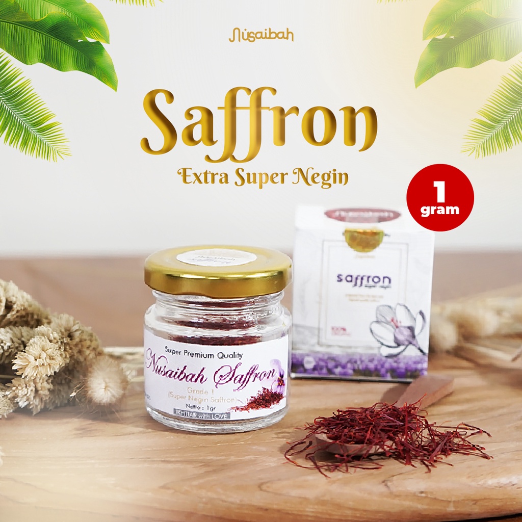 

Saffron Extra Super Negin 1 Gr | Saffron Premium | Saffron Afganistan | Promil JSR | Promil Saffron