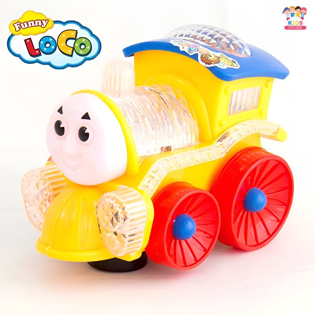 Funny Loco Kereta Api Mainan Besar | Mainan Anak Laki Laki Mobil Mobilan | Hadiah Ulang Tahun Anak Laki Laki Cowok