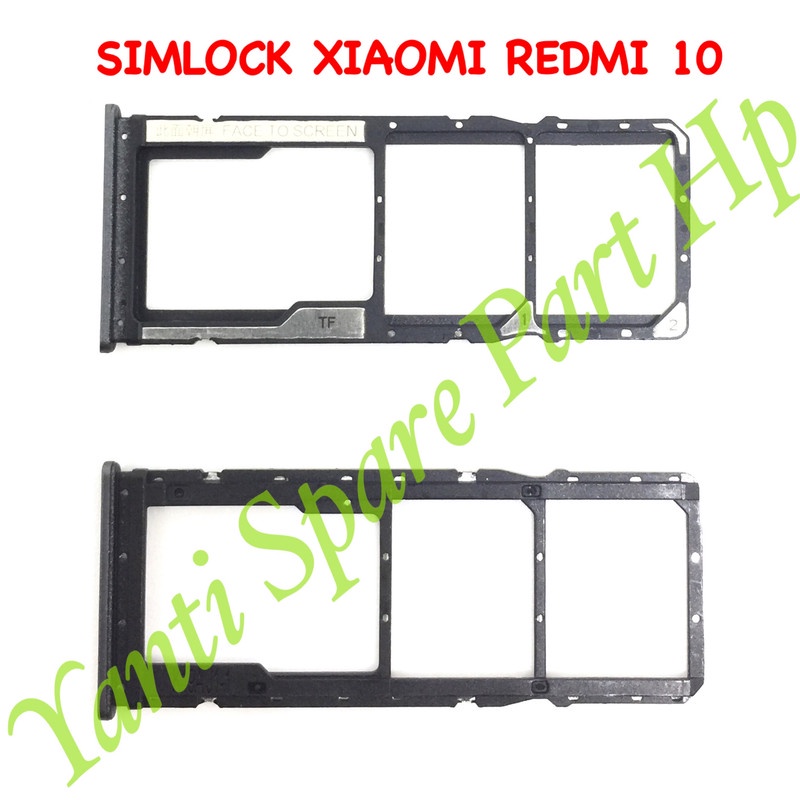 Simtray Sim Lock Xiaomi Redmi 10 Original Terlaris New