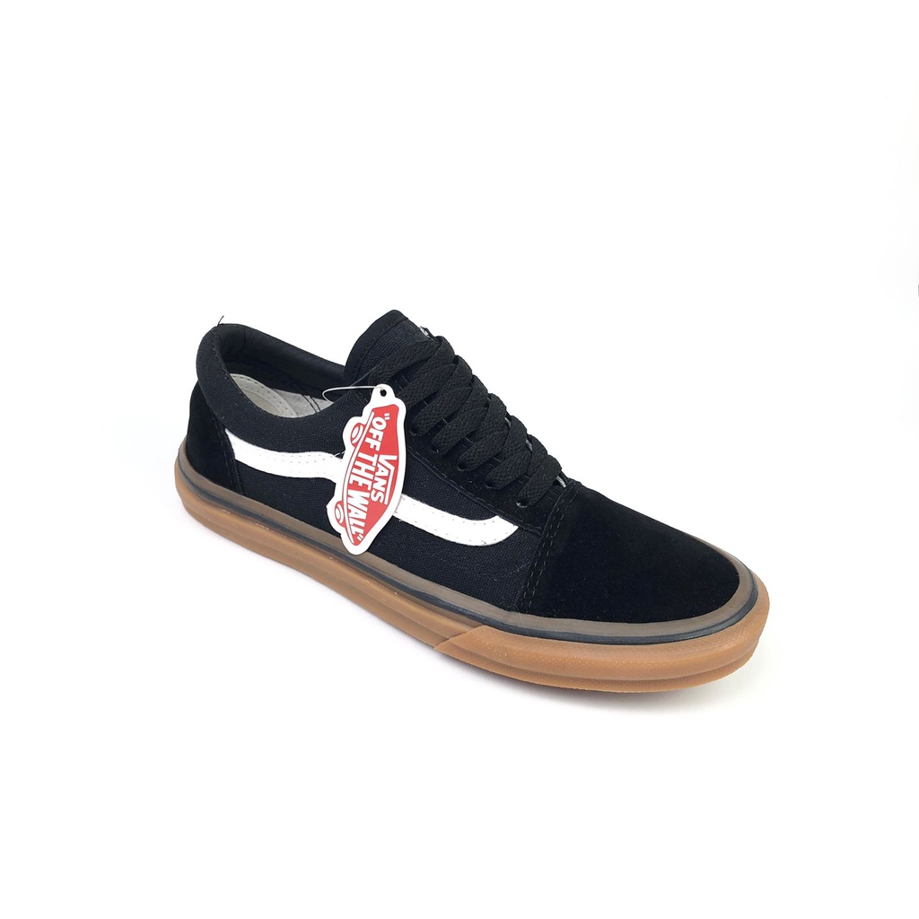 ( NEW BOX ) Vans Old Skool BNIB Classic Black Gum Premium