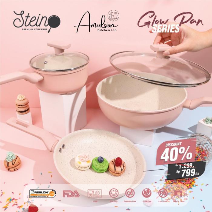 Stein Cookware Glow Pan Series Peralatan Masak Panci Set Hampers