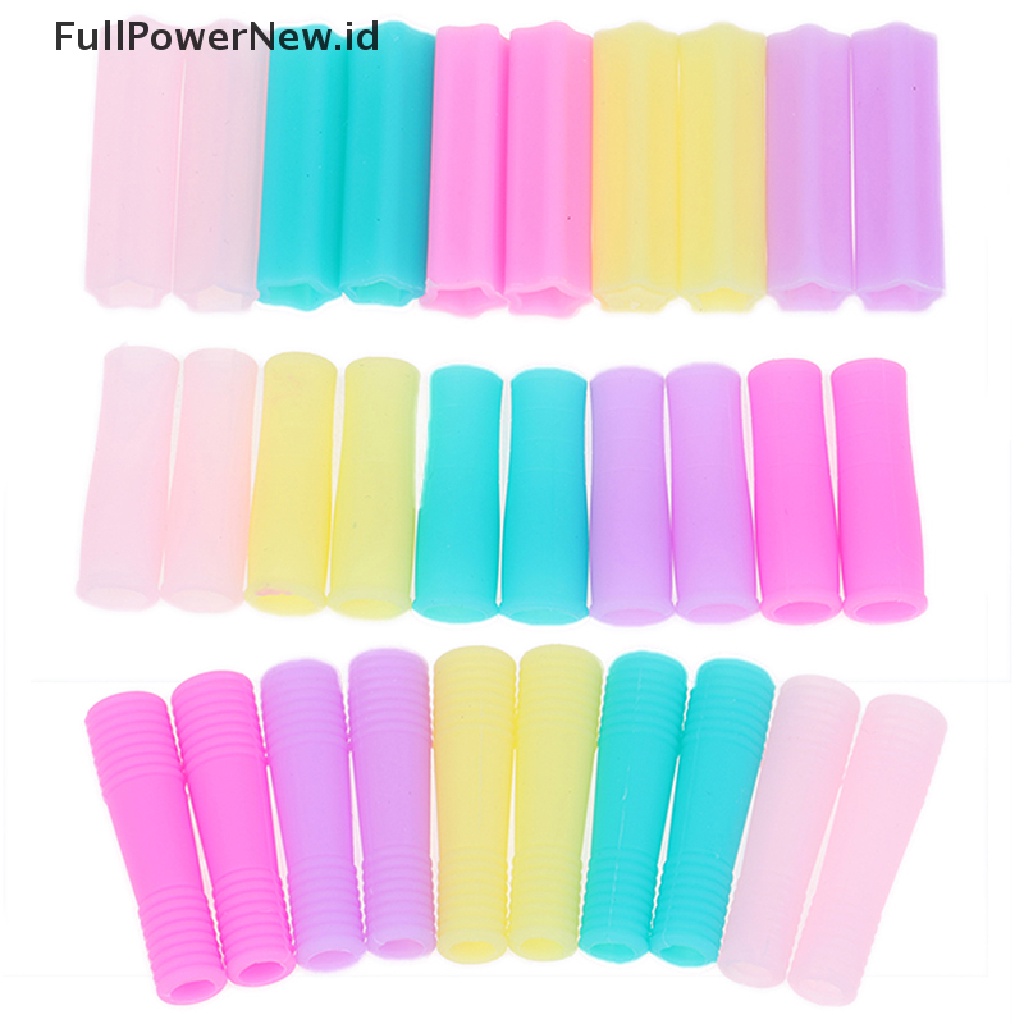 Power 2Pcs Silicone Nipper Cover Sleeve Gunting Kutikula Kuku Pinset Kulit Mati Cap ID