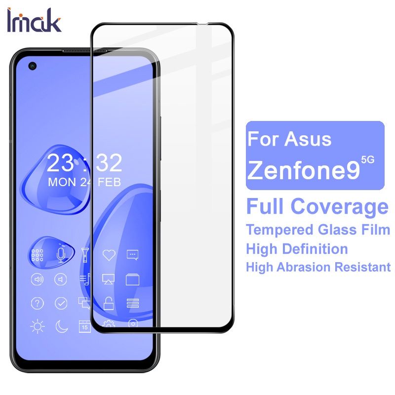 IMAK Asus Zenfone 9 Premium Tempered Glass Pro+