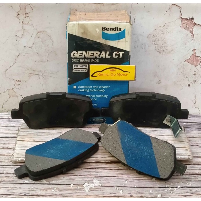 BRAKE PAD KAMPAS REM BELAKANG ODYSSEY ABSOLUTE 2006 BENDIX DB1847 GCT