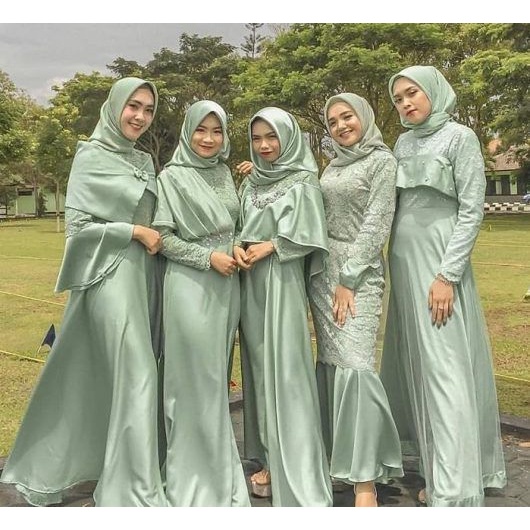 Kain Paket Bridesmaid Seragam Keluarga Satin Polos / Kain Paket Bridesmaid /Paket Seragaman Bridesmaid khusus satin / Baju Nikah / Baju Wisuda/ Seragaman Keluarga / Bridesmaid / Satin / Bahan Polosan / Bahan Satin/