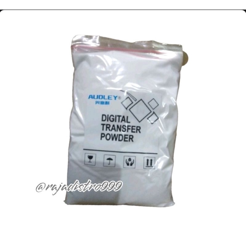 

powder audley shof 500 gram / perekat tinta yg halus utk dtf