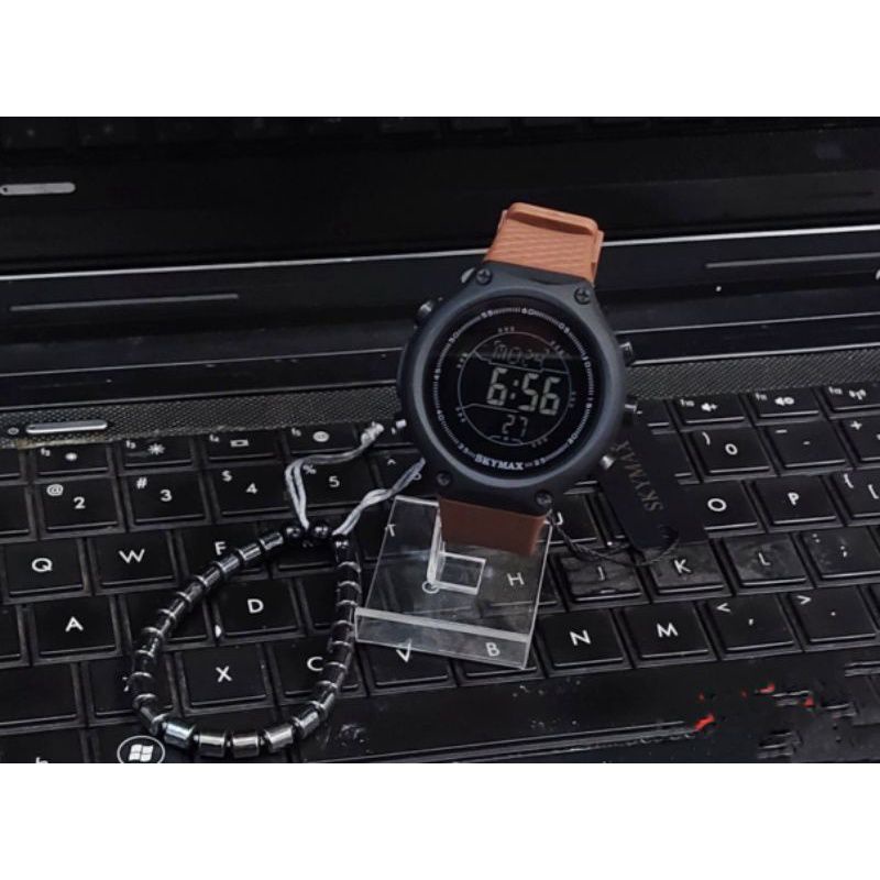 OJam Tangan Pria Skymax Original Anti Air Standart Militer Waterproof Anti