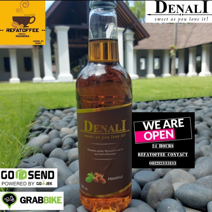 

HAZELNUT SYRUP DENALI 750ML