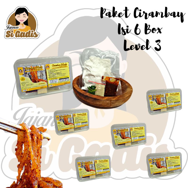 

PAKET CIRAMBAY ISI 6 BOX | LEVEL 3