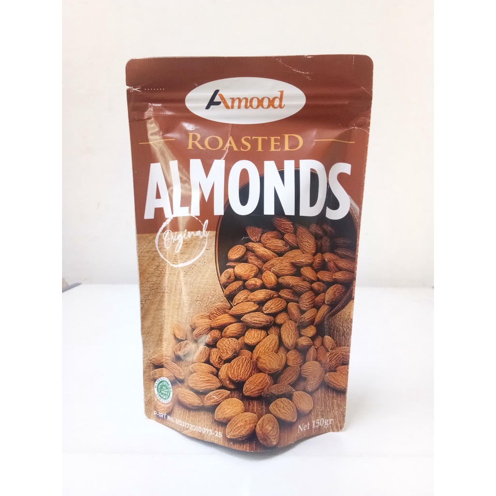 

Kacang Almond Panggang Original Amood 150 gr