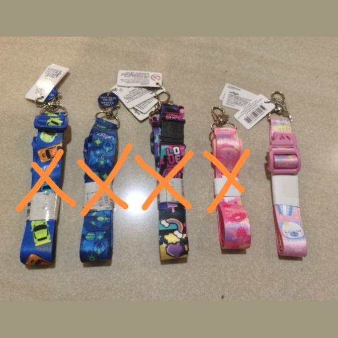 

MURAH Smiggle Tali Lanyard / Tali Name Tag Smiggle Original Motif Boy & Girl