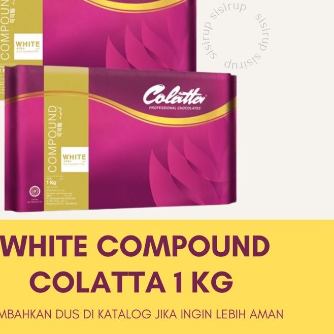 

Promo | HJ6 | White Compound Colatta 1 KG / White Chocolate / Colatta