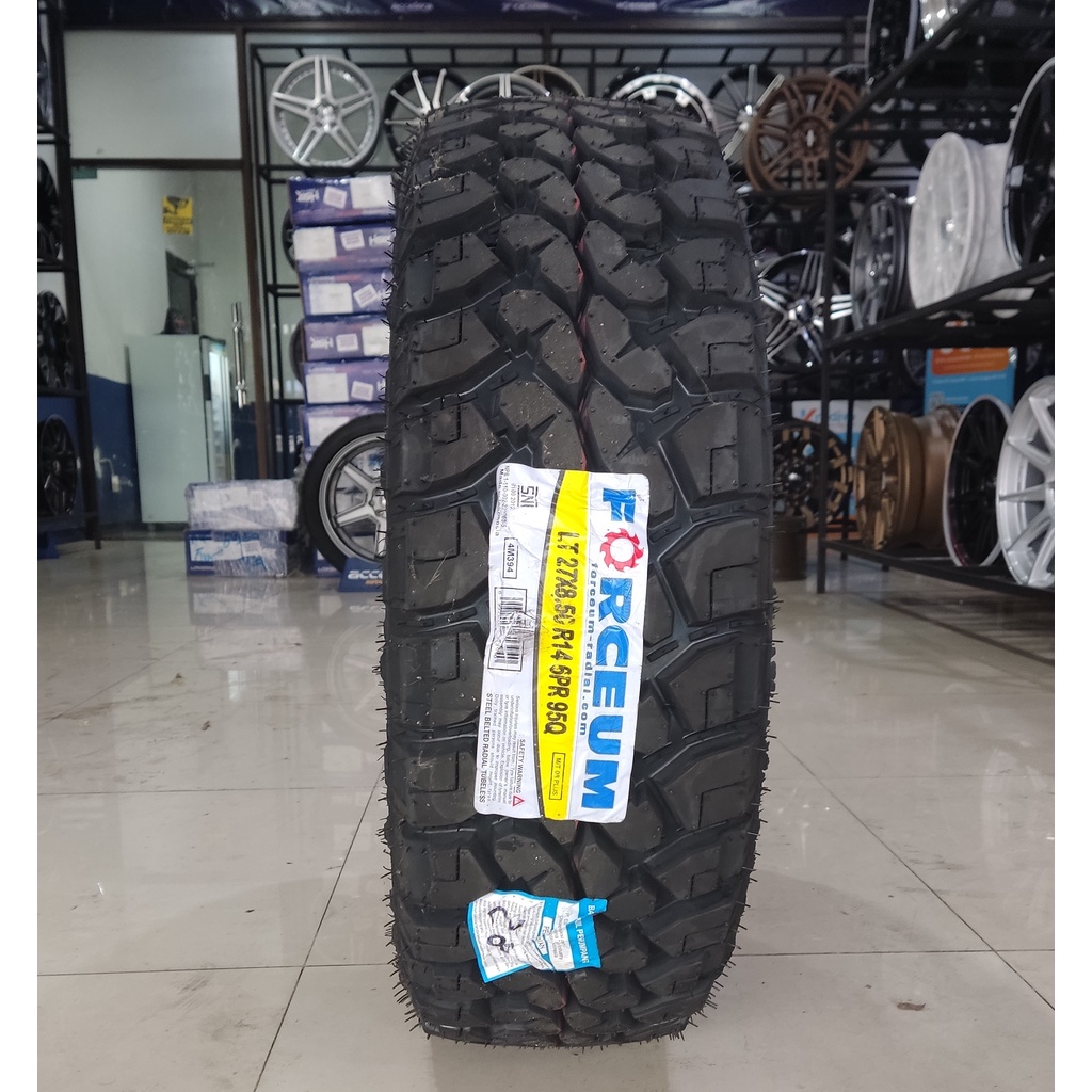 Ban Mobil MT 27X8,5 R14 FORCEUM MT Tubles Termurah