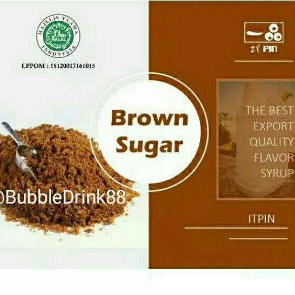 

➲ PROMO Itpin SYRUP Concentrate 2.5kg BROWN SUGAR FLAVOUR PREMIUM Sirup Gula Merah Gula Aren sirup 2BSJ 2BSKJ ➺