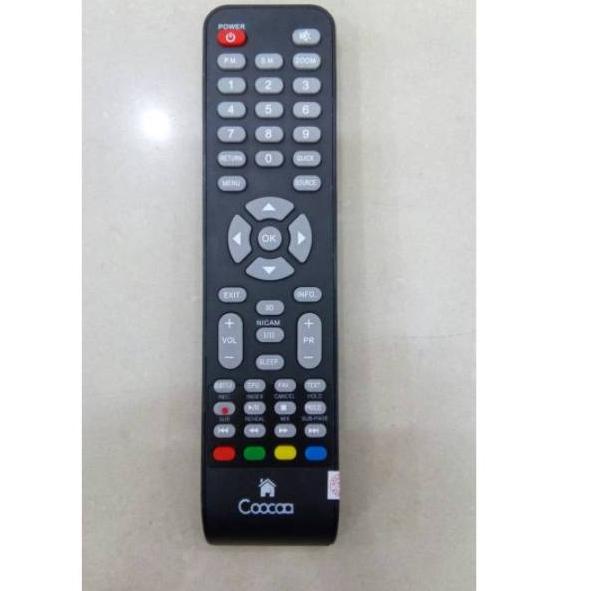 HOT REMOT REMOTE TV COOCAA  GRADE ORIGINAL / COCAA / COOCA / COCOA FOR 24E88 - 24E100 - 40D5 - 32E5D